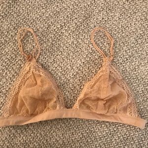 Urban outfitters blush bralette